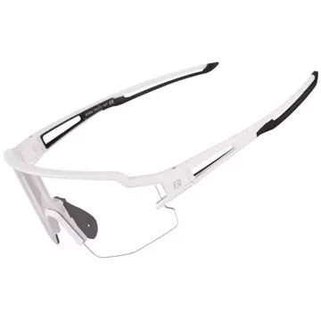 Okulary rowerowe Rockbros 10172 fotochromowe UV400 - białe