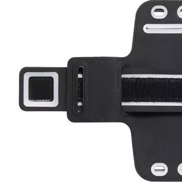 Opaska sportowa na ramię Spigen A703 Dynamic Shield Armband Czarny