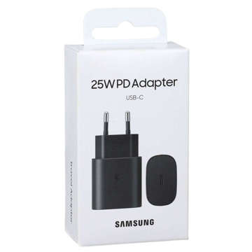 Oryginalna ładowarka sieciowa Samsung EP-TA800EBE USB-C 25W do Galaxy S21 S20 Plus Black