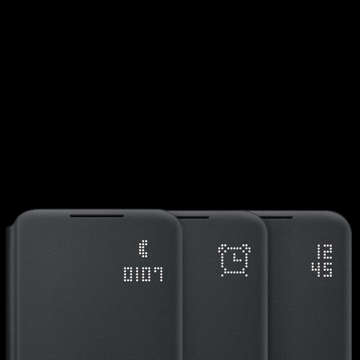 Oryginalne Etui Samsung LED View Cover case do Samsung Galaxy S22 Czarne
