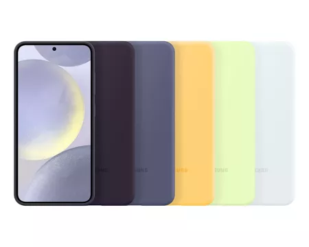 Oryginalny Futerał Silicone Case EF-PS921TEEGWW do Samsung Galaxy S24 ciemny fiolet blister