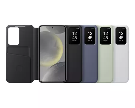 Oryginalny Futerał Smart View Wallet Case Black EF-ZS921CVEGWW do Samsung Galaxy S24 fioletowy blister