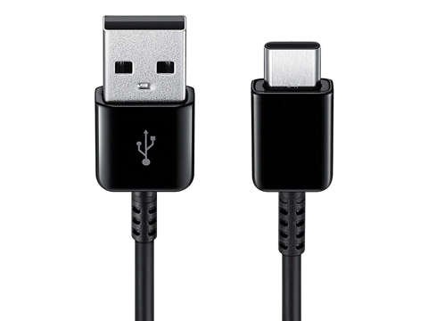 Oryginalny Kabel Samsung EP-DG930IBEGWW USB na USB Type-C Czarny