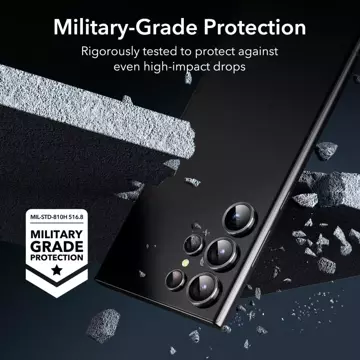 Osłona Aparatu ESR Camera Protector do Samsung Galaxy S23 Ultra Black