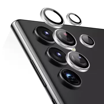 Osłona Aparatu ESR Camera Protector do Samsung Galaxy S23 Ultra Silver
