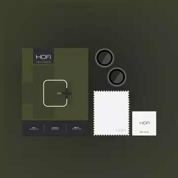 Osłona aparatu Hofi Camring Pro+ do Apple iPhone 15 / 15 Plus Black