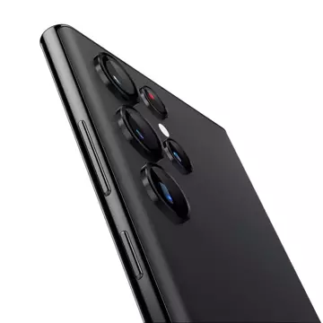Osłona aparatu Spigen Optik.tR ”EZ FIT” Camera Protector 2-pack do Samsung Galaxy S22 Ultra Black