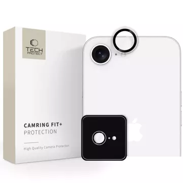 Osłona aparatu do iPhone 16e Tech-Protect CamRing Fit+ Clear