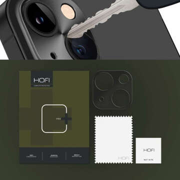 Osłona aparatu obiektywów Hofi Alucam Pro+ do Apple iPhone 15 / 15 Plus Czarny