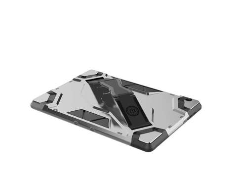 Pancerne etui Alogy Armor Case do Lenovo Tab M10 10.1 TB-X605F/L Srebrne + Szkło