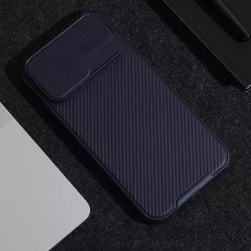 Pancerne etui Nillkin CamShield Pro Magnetic Case do iPhone 15 z osłoną na aparat - zielony