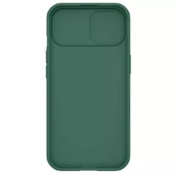 Pancerne etui Nillkin CamShield Pro Magnetic Case do iPhone 15 z osłoną na aparat - zielony