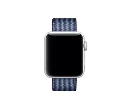 Pasek Apple Watch MPW82ZM/A 42/44/45mm Woven Nylon Band granatowy/navy