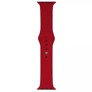 Pasek do smartwatcha Beline Silicone do Apple Watch 42/44/45/49mm czerwony /red