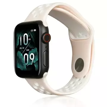 Pasek do smartwatcha Beline Sport Silicone do Apple Watch 42/44/45/49mm różowy /pink