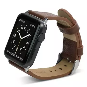 Pasek do smartwatcha X-Doria Lux do Apple Watch 38/40/41mm  brązowy/brown 23820