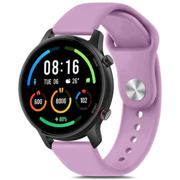 Pasek uniwersalny Sportowy Alogy Strap do smartwatcha 20mm Lavender