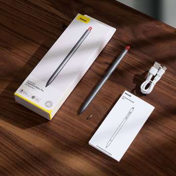 Pojemnościowy rysik / stylus / pen Baseus Square Line, do Apple iPad (szary)