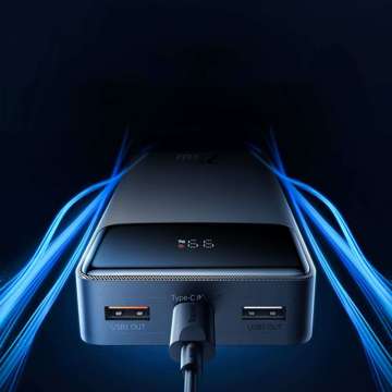 Powerbank Baseus Bipow Digital Display 3-Porty 25W 20000mAh + Kabel