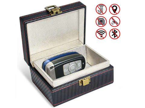 Pudełko antykradzieżowe klatka Faradaya Alogy na klucze samochodowe telefon + etui