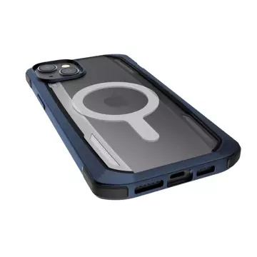 Raptic Secure Case etui iPhone 14 Pro Max z MagSafe pancerny pokrowiec niebieski