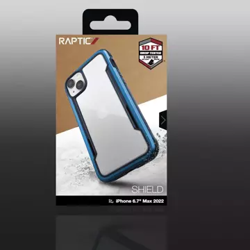 Raptic Shield Case etui iPhone 14 Plus pancerny pokrowiec niebieski