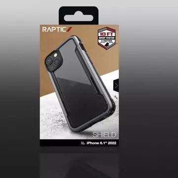 Raptic Shield Case etui iPhone 14 pancerny pokrowiec czarny