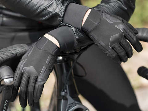 Rękawiczki rowerowe L RockBros rękawice na rower S208-L Czarne