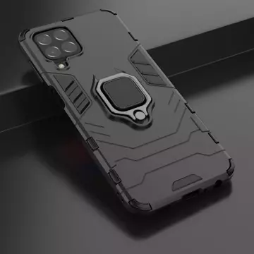 Ring Armor pancerne hybrydowe etui pokrowiec + magnetyczny uchwyt Samsung Galaxy M33 5G czarny