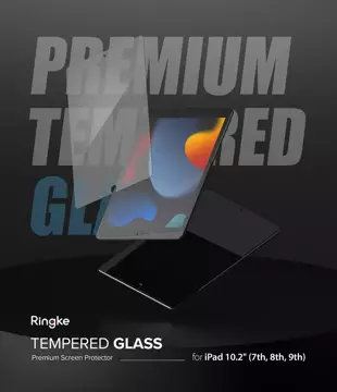 Ringke Invisible Defender ID Glass szkło hartowane do iPad 10.2'' 2021