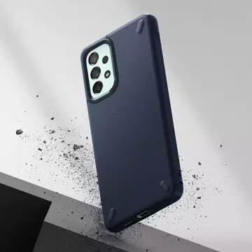 Ringke Onyx wytrzymałe etui pokrowiec Samsung Galaxy A73 granatowy