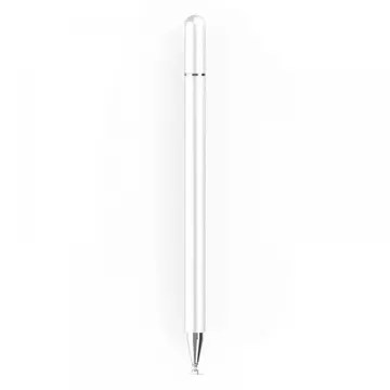 Rysik precyzyjny pojemnościowy Charm Stylus Pen do tabletu Biały