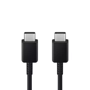 Samsung kabel USB-C - USB-C 3A 480Mb/s 1.8m czarny (EP-DX310JBEGEU)