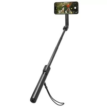 Selfie Stick Kijek Statyw Tripod Spigen S580W MagSafe Bluetooth uchwyt do telefonu zdjęć + Pilot Czarny