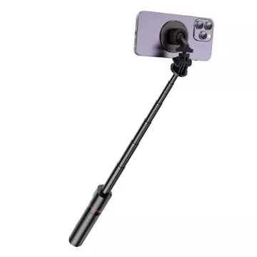 Selfie Stick L06S Magsafe Bluetooth statyw Tripod Black