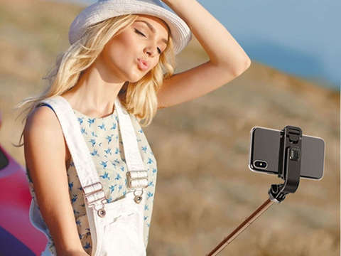 Selfie stick Alogy Tripod Uchwyt do telefonu aparatu GoPro Bluetooth