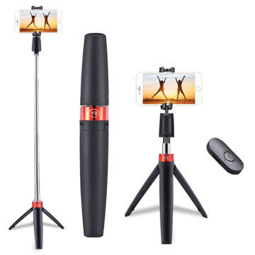 Selfie stick Alogy mini Statyw kijek monopod Czarny