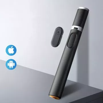 Selfie stick kijek Bluetooth Stick Tripod do telefonu zdjęć L08S czarny