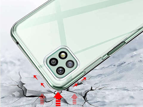 Silikonowe etui ochronne 3mk Clear Case TPU do Samsung Galaxy A22 5G