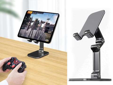 Składany stojak uchwyt aluminiowy Alogy podstawka premium na biurko do telefonu/ tabletu