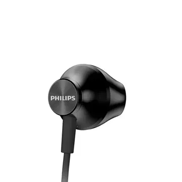 Słuchawki Philips TAUE100BK douszne czarne z wzmocnionym basem