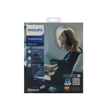 Słuchawki nauszne Bluetooth Philips TAH8506BK/00 ANC 45h czarne