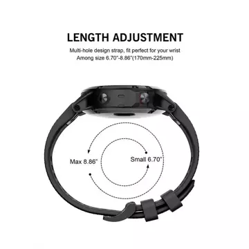 Smooth garmin fenix 3 / 5x / 3hr / 5x plus / 6x / 6x pro / 7x black