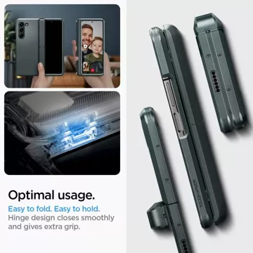 Spigen Tough Armor Pro Pen do Galaxy Z Fold 5 Abyss Green