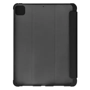 Stand Tablet Case etui Smart Cover pokrowiec na iPad 10.2'' 2021 z funkcja podstawki czarny