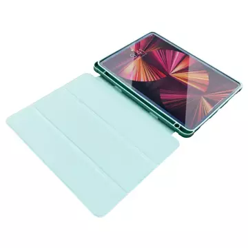 Stand Tablet Case etui Smart Cover pokrowiec na iPad mini 5 z funkcją podstawki niebieski
