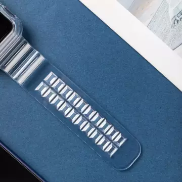 Strap Light Set silikonowa opaska pasek bransoleta bransoletka etui do zegarka Watch 3 42mm / Watch 2 42mm czarny