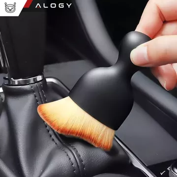 Szczoteczka sprzątająca do auta Alogy Cleaning Car Brush do samochodu z pokrywką