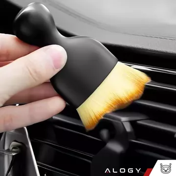 Szczoteczka sprzątająca do auta Alogy Cleaning Car Brush do samochodu z pokrywką