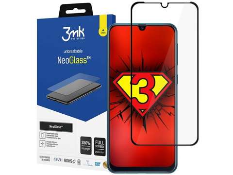 Szkło 3mk NeoGlass 8H do Samsung Galaxy M21 Black